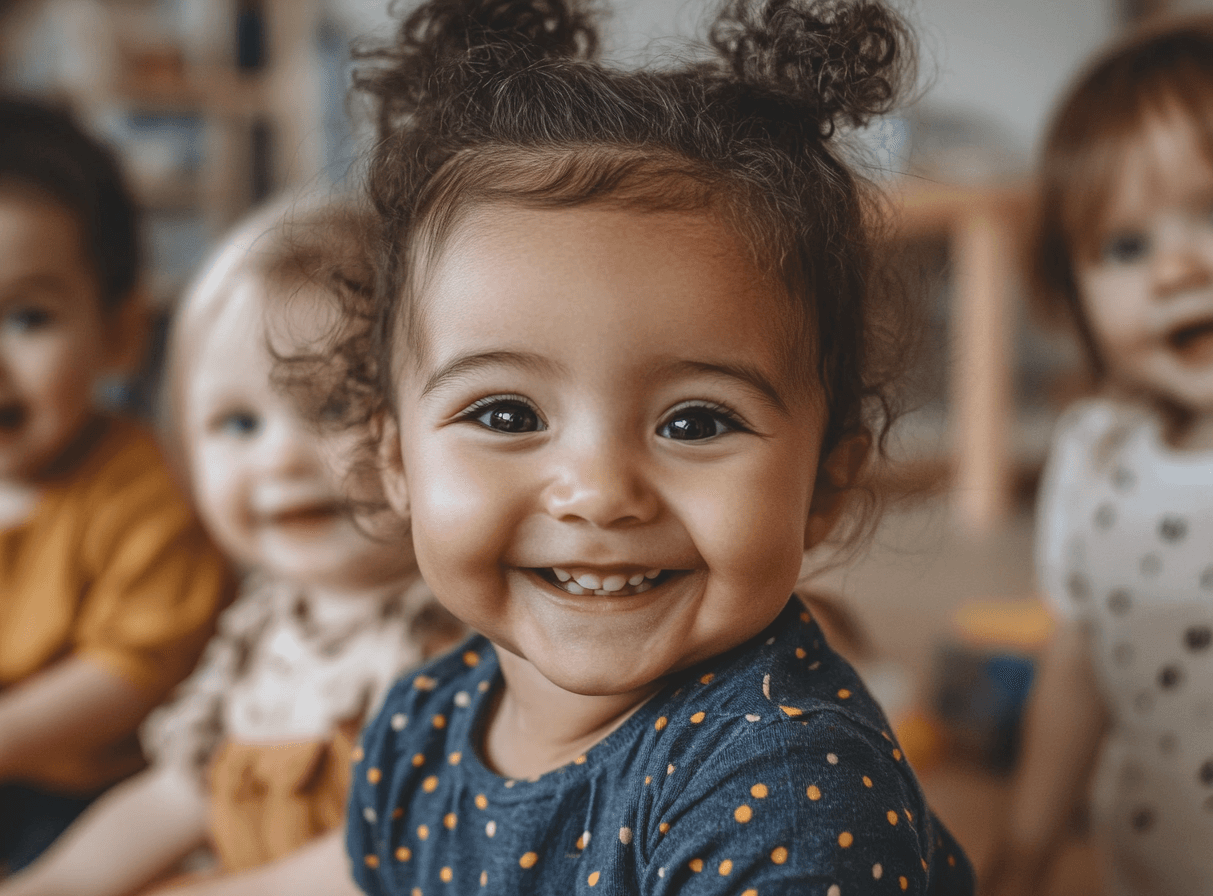 picture of a kid in a daycare