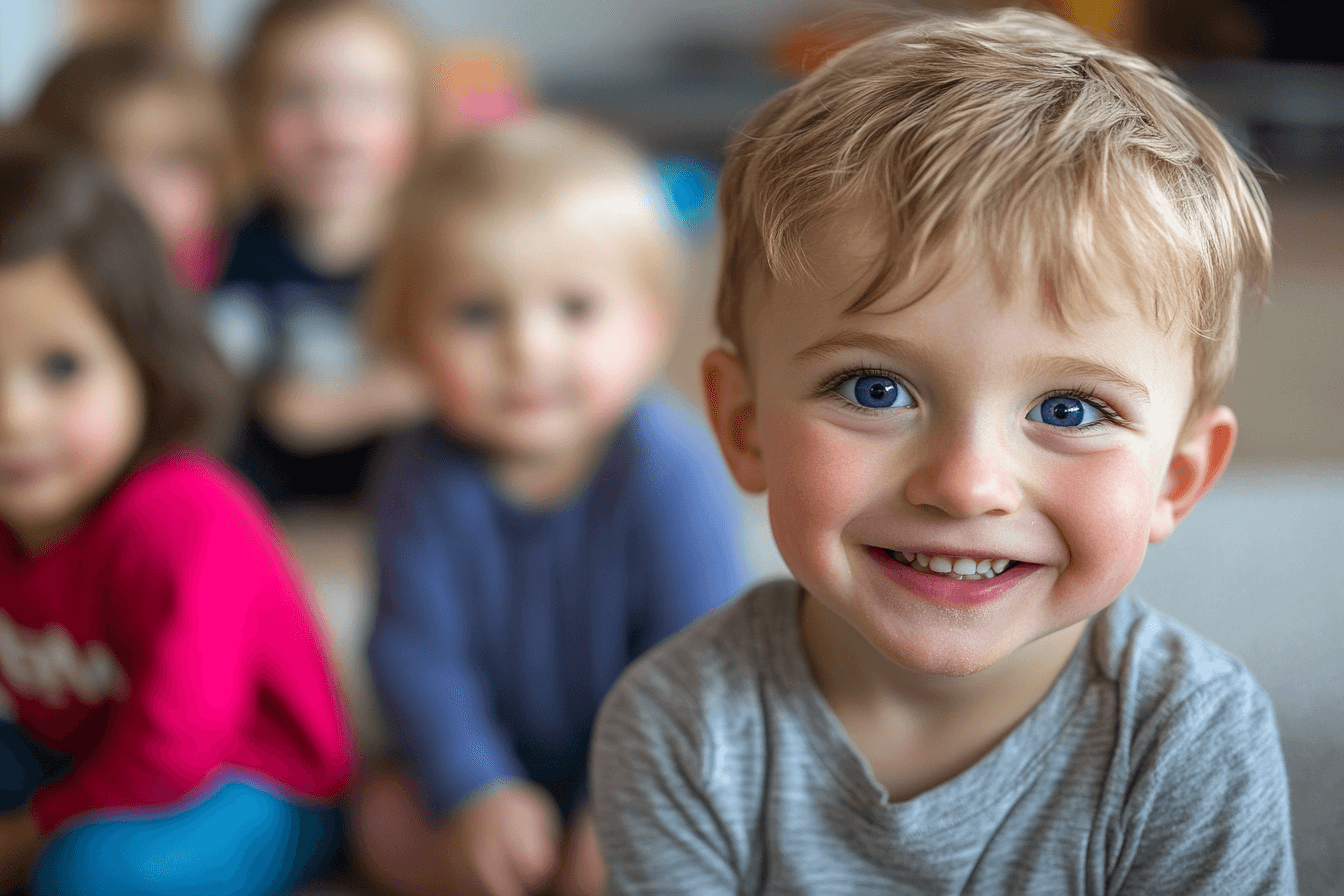 Picture of a kid in a Daycare